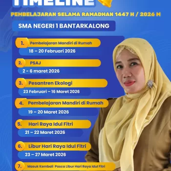 TIMELINE PEMBELAJARAN SELAMA RAMADHAN 1447 H / 2026 M SMA NE