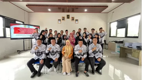 Pemilihan Ketua dan Pengurus Ranting PGRI SMAN 1 Bantarkalong Periode Terbaru